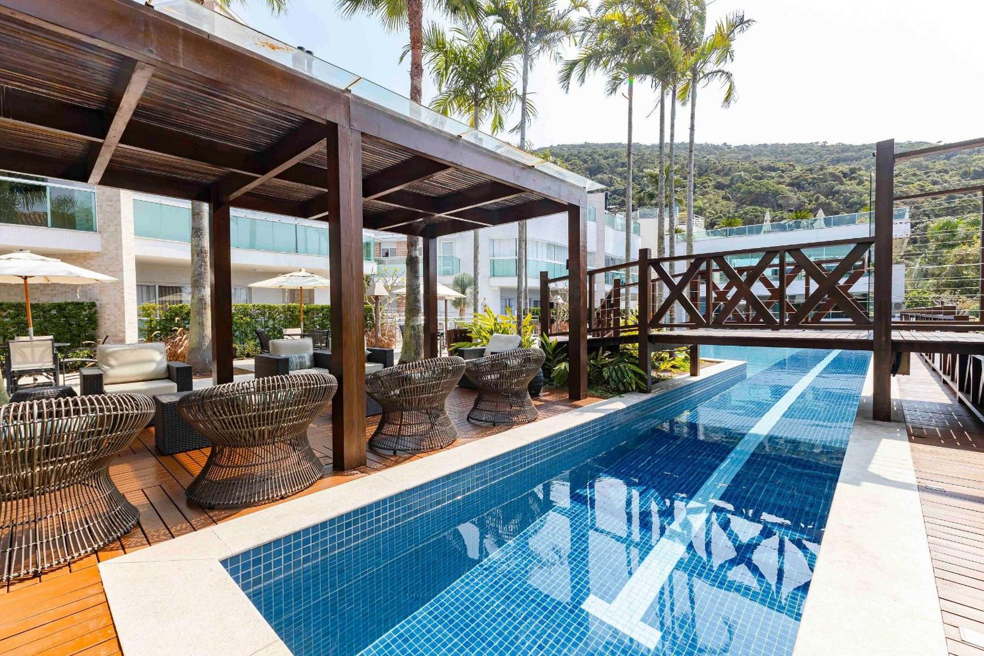 Varandas Do Atlantico - Confortavel Apto Em Condominio Pe Na Areia 봄비나스 외부 사진